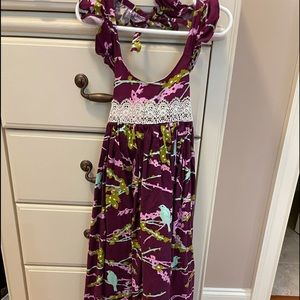 Sassy Chic Boutique purple maxi 5/6